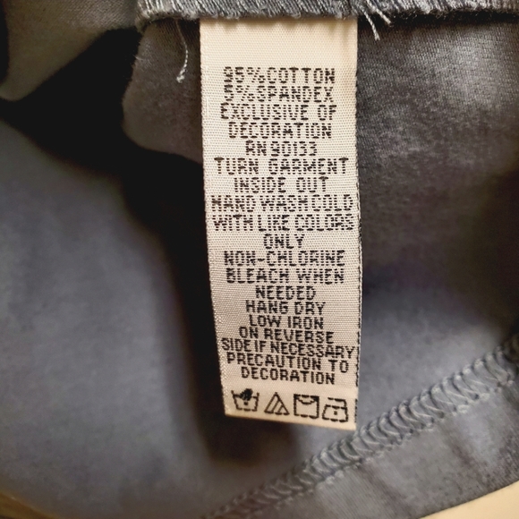 COPY - BOB MACKIE | Black Tiger Grey Tee sz XL - Picture 6 of 6